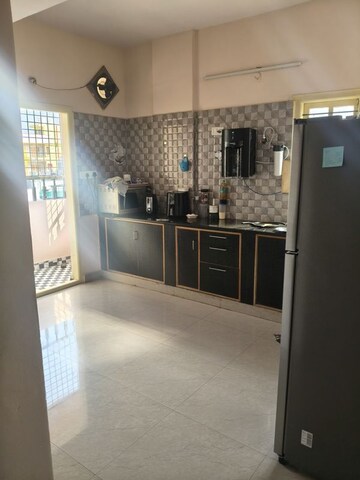 Kitchen in 2 BHK Builder Floor at Murugesh Palya – for Rent