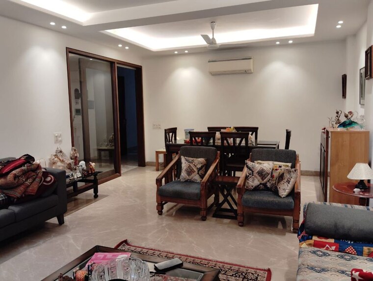 Living Room, greater kailash ii 4 Bedroom 2700 Sq.Ft. Builder Floor In Greater Kailash ii Delhi 9920961