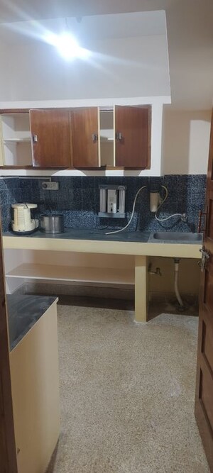Kitchen in 1 BHK Builder Floor at Jeevan Bima Nagar – for Rent