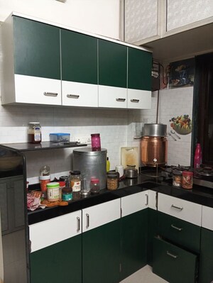 Kitchen in 1 BHK Apartment at Jai Durga CHS, Andheri East – for Rent