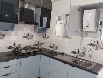 Kitchen in 2 BHK Apartment at Mayfair Apartment, Begumpet – for Rent