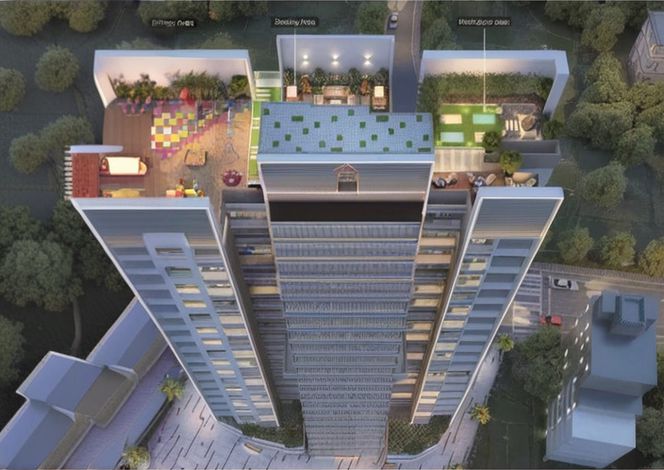 2 BHK + Pooja Room Apartment For Sale in Horizon Pearl