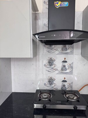 Kitchen in 3 BHK Builder Floor at Sector 38 – for Rent