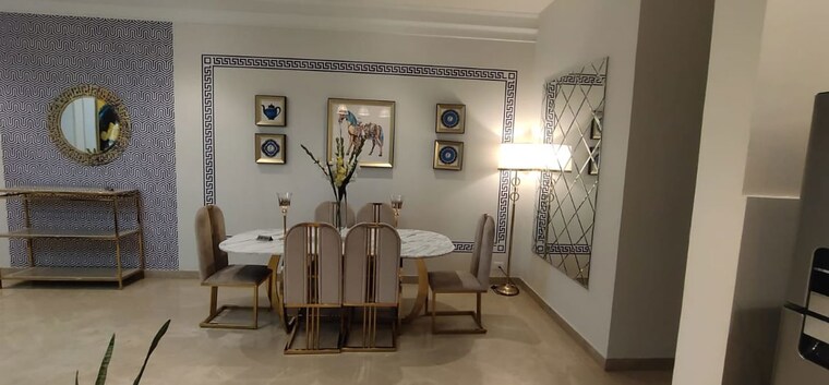 Living Room, prateek-edifice 5 Bedroom 4300 Sq.Ft. Apartment In Sector 107 Noida 9921109