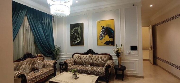 Living Room, prateek-edifice 5 Bedroom 4300 Sq.Ft. Apartment In Sector 107 Noida 9921109