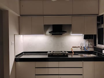 Kitchen in 2 BHK Apartment at Kohinoor Zen Estate, Kharadi – for Rent