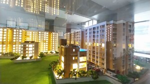 Living Room in 2 BHK Apartment at Ambey Gateway, Rajarhat New Town – for Sale