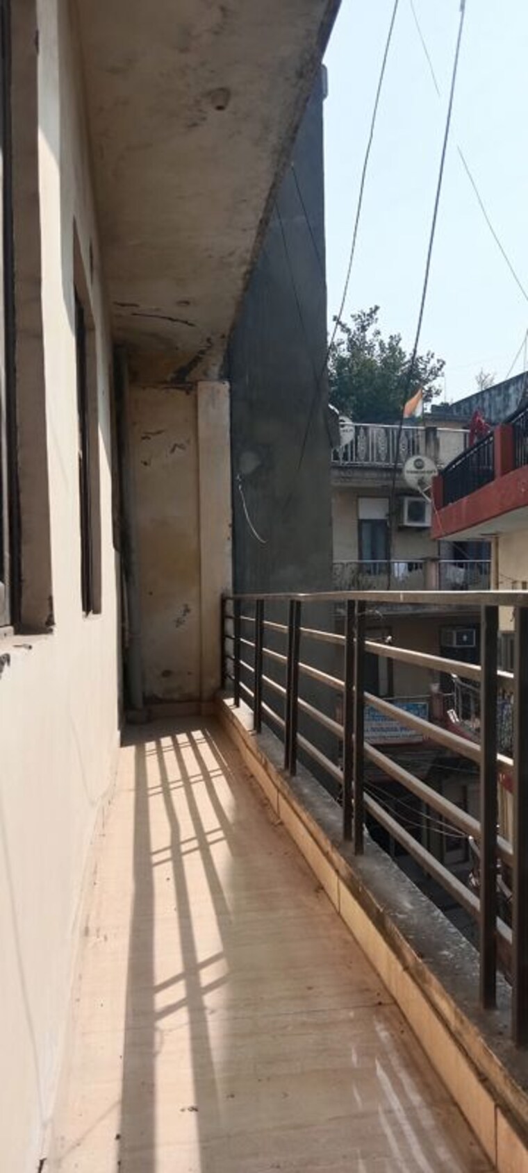 Balcony, neb sarai 1 Bedroom 450 Sq.Ft. Builder Floor In Neb Sarai Delhi 9921158