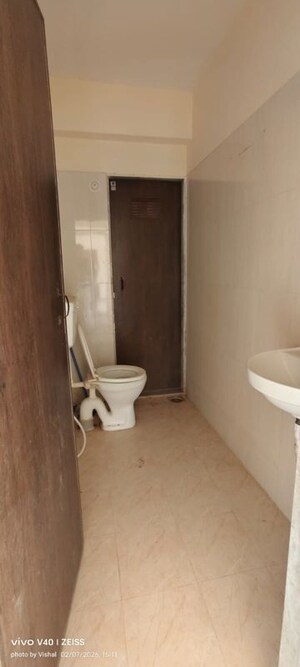 Bathroom in 2 BHK Apartment at Ram Pushpanjali Residency, Owale – for Rent