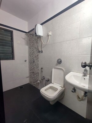 Bathroom in 2 BHK Apartment at Malad West – for Rent
