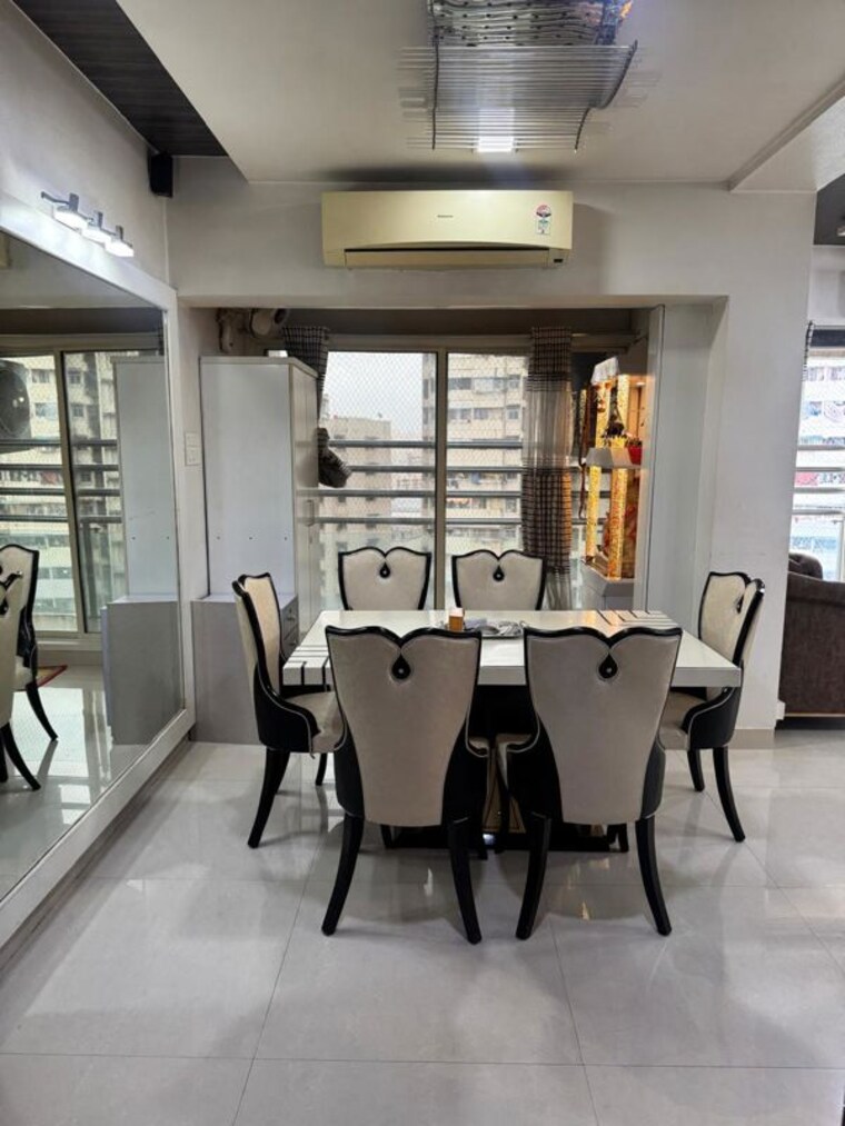 Dining area, regency-heights 3 Bedroom 1530 Sq.Ft. Apartment In Ghodbunder Road Thane 9921175