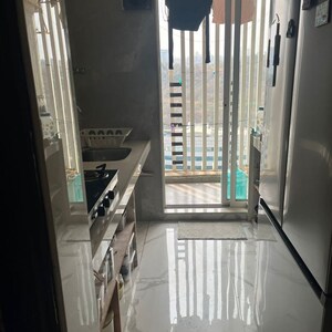 Balcony in 1 BHK Apartment at Blumen Apartments, Hmpl Surya Nagar – for Rent