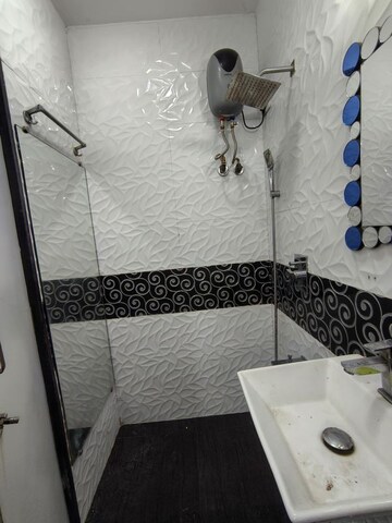 Bathroom in 2 BHK Apartment at Manali Building, Malad West – for Rent