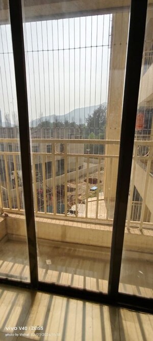 Balcony in 2 BHK Apartment at Ram Pushpanjali Residency, Owale – for Rent