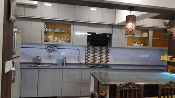 Kitchen in 3 BHK Apartment at Panchsheel Pratistha, Sector 75 – for Rent