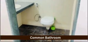 Bathroom in 3 BHK Apartment at Hiranandani Estate, Ghodbunder Road – for Sale