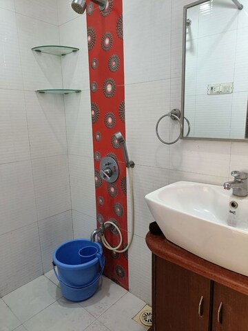 Bathroom in 2 BHK Apartment at Sarita Apartment Bandra, Bandra West – for Rent
