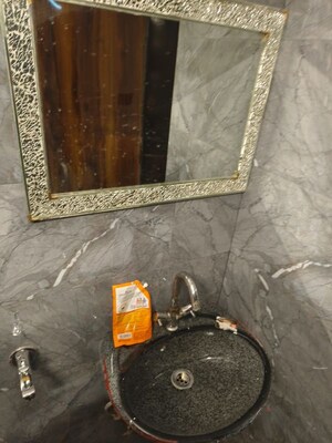 Bathroom in 2 BHK Builder Floor at Malviya Nagar – for Rent