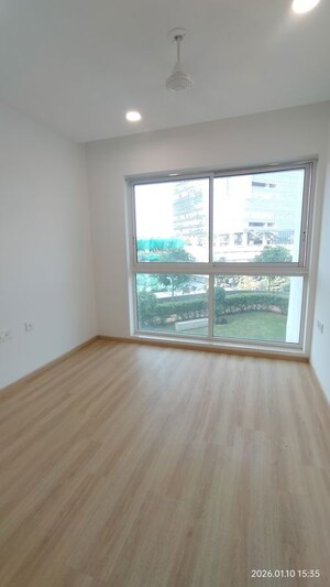 Bedroom in 2 BHK Apartment at Aurum Q Residences, Ghansoli – for Rent