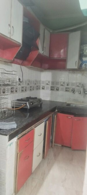 Kitchen in 1 BHK Builder Floor at Vipin Garden – for Rent