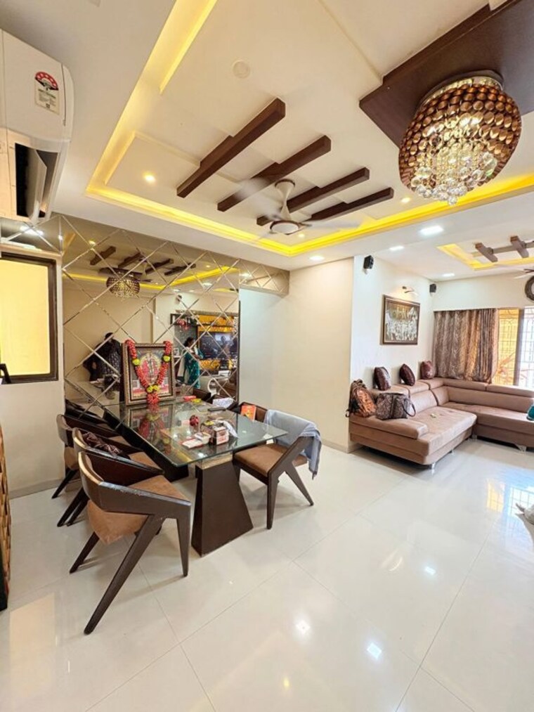 Living Room, thane west 3 Bedroom 1350 Sq.Ft. Apartment In Thane West Thane 9921242