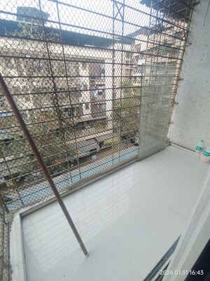 Balcony in 1 BHK Apartment at Kumkum Corner, Airoli Sector 19 – for Rent