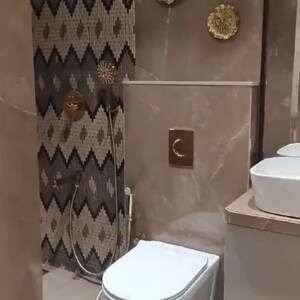 Bathroom in 1 BHK Apartment at JP The Palace, Mira Road – for Sale
