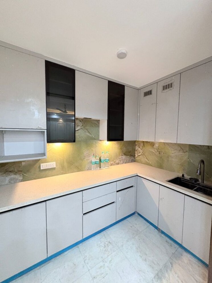 Kitchen, khirki extension 3 Bedroom 1170 Sq.Ft. Builder Floor In Khirki Extension Delhi 9921265