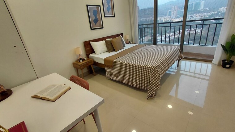 Master Bedroom, satellite-tower 3 Bedroom 1750 Sq.Ft. Apartment In Goregaon East Mumbai 9921268