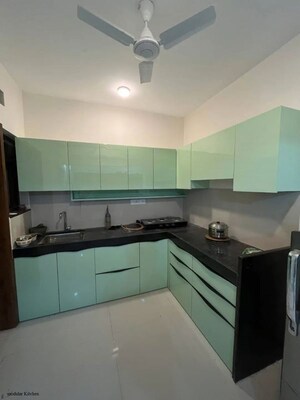 Kitchen in 2 BHK Apartment at Gagan Avencia, Kharadi – for Rent