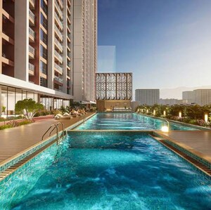 Swimming Pool in 2 BHK Apartment at JP The Palace, Mira Road – for Sale