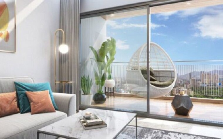 Balcony, vihang-marina 1 Bedroom 442 Sq.Ft. Apartment In Ghodbunder Road Thane 9921310