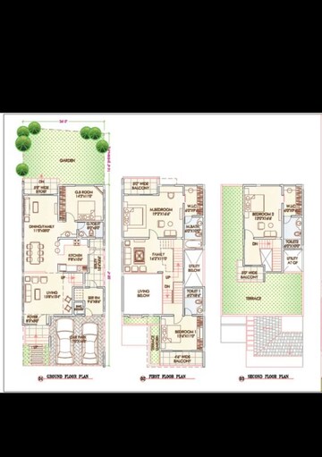 Floor Plan in 4 BHK Villa at Kannamangala – for Sale