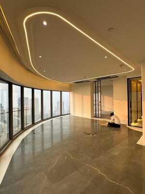 Building Lobby in 6+ BHK Apartment at Lodha The World Towers World One Tier 2, Worli – for Rent