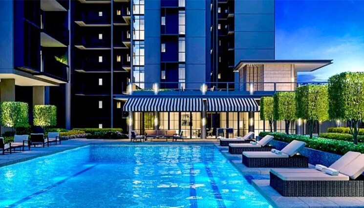 Swimming Pool, vihang-marina 2 Bedroom 586 Sq.Ft. Apartment In Ghodbunder Road Thane 9921316