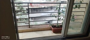 Balcony in 1 BHK Apartment at Raunak Delight, Owale – for Rent
