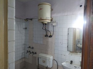 Bathroom in 3 BHK Apartment at Sarita Vihar – for Rent