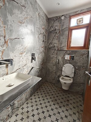 Bathroom in 3 BHK Builder Floor at Rajpur Khurd Extension – for Sale