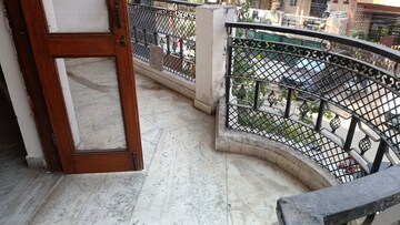 Balcony in 3 BHK Builder Floor at Vaishali Sector 5 – for Rent