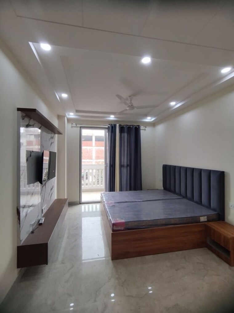 Bedroom, sector 57 1 Bedroom 690 Sq.Ft. Builder Floor In Sector 57 Gurgaon 9921445