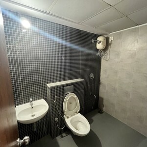 Bathroom in 2 BHK Apartment at Lodha Palava Downtown Dombivli East, Taloja Bypass Road – for Rent