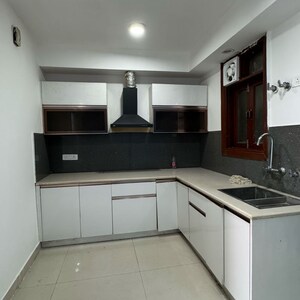 Kitchen in 1 BHK Builder Floor at Chattarpur – for Rent