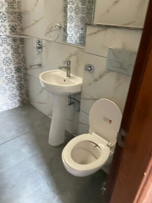 Bathroom in 2 BHK Builder Floor at Aerocity – for Rent