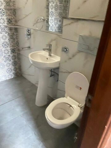 Bathroom in 2 BHK Builder Floor at Aerocity – for Rent