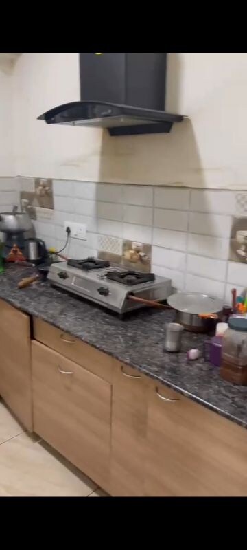 Kitchen in 2 BHK Apartment at Gaur Atulyam, Omicron I Greater Noida – for Rent