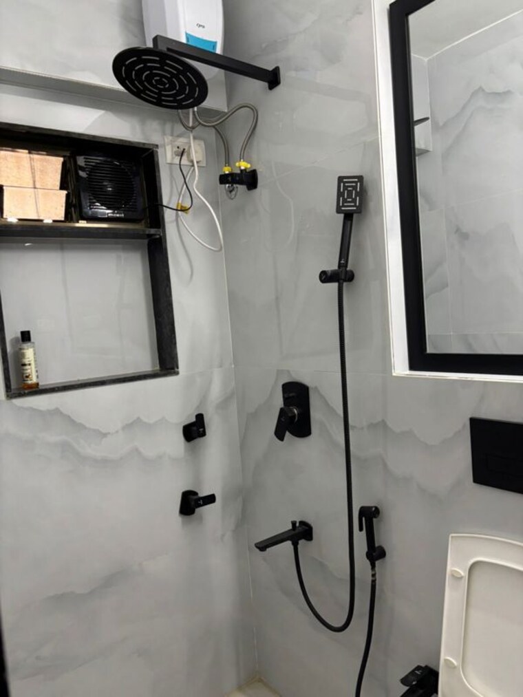 Bathroom, kavya-residency-thane 1 Bedroom 376 Sq.Ft. Apartment In Ghodbunder Road Thane 9921533
