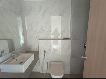 Bathroom in 3 BHK Apartment at Rajesh Raj Infinia, Malad West – for Rent