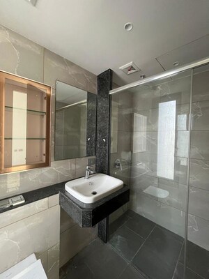 Attached Bathroom in 4 BHK Apartment at Rustomjee Crown, Prabhadevi – for Sale