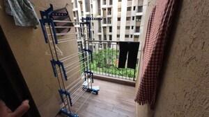 Balcony in 1.5 BHK Apartment at Dombivli East – for Rent