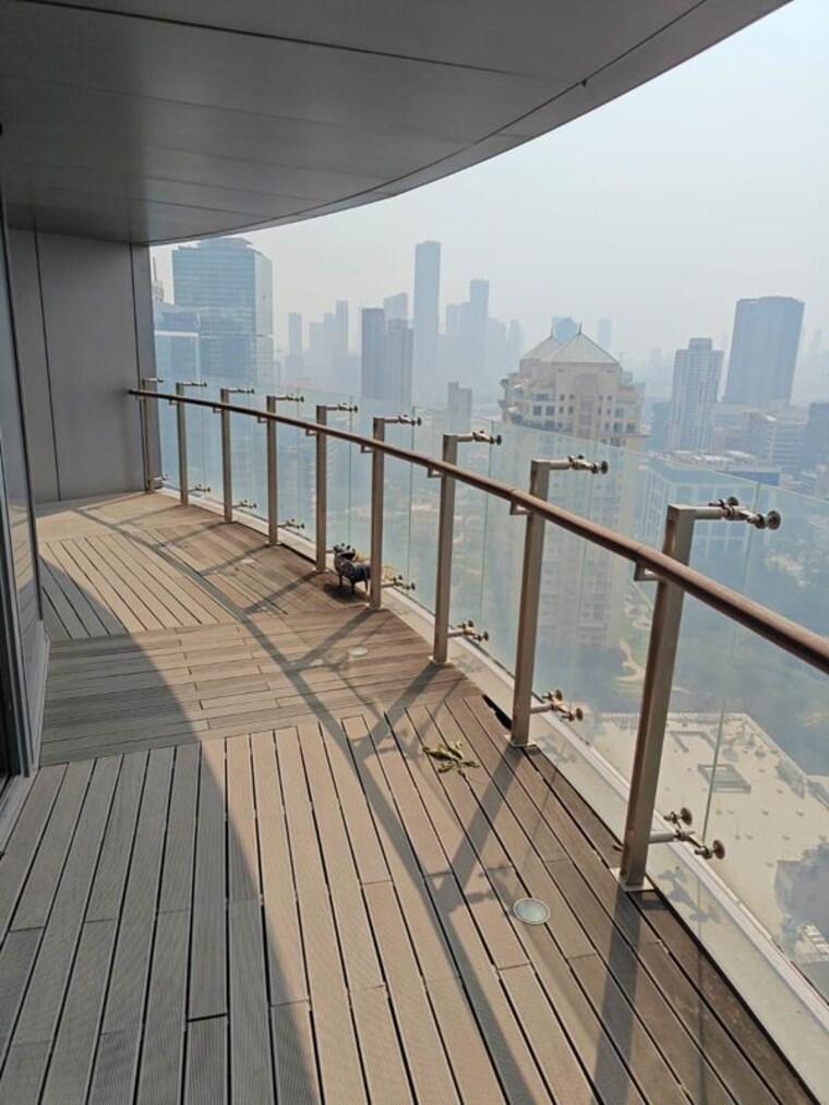 Balcony, lodha-the-world-towers-world-one-tier-2 4 Bedroom 2670 Sq.Ft. Apartment In Worli Mumbai 9921662